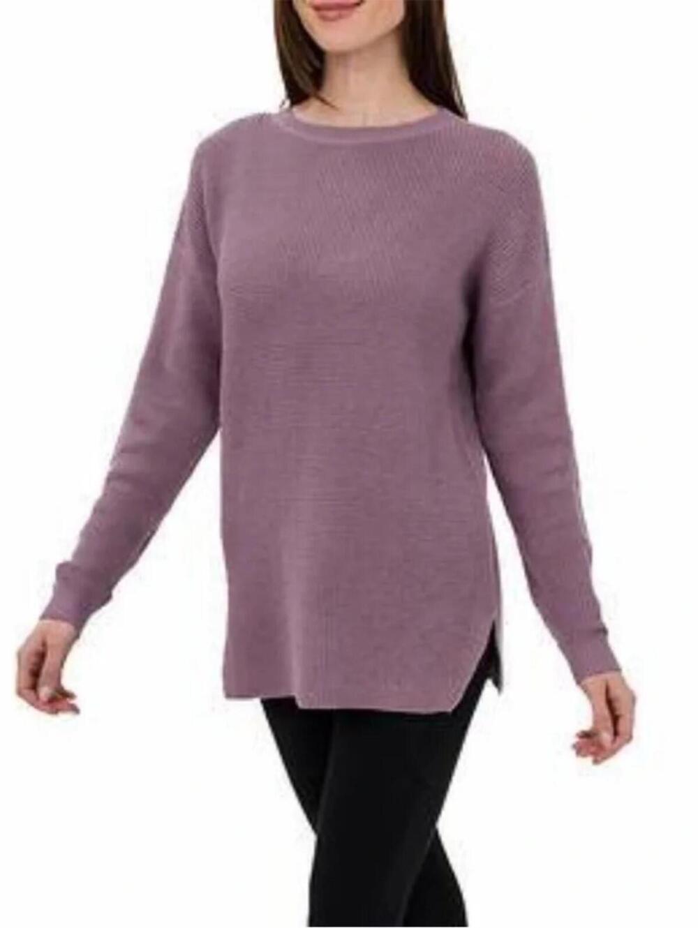 Kersh Wool Rich Merino Blend Lilac Purple Sweater - Size L